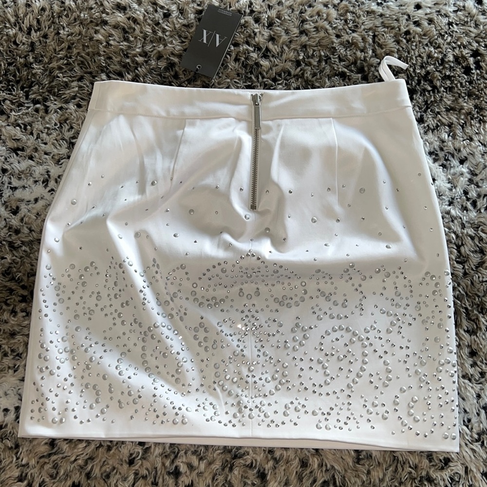 ARMANI EXCHANGE WHITE SPARKLE ✨ SKIRTS ✨